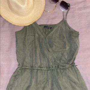 A&F Olive Green Romper